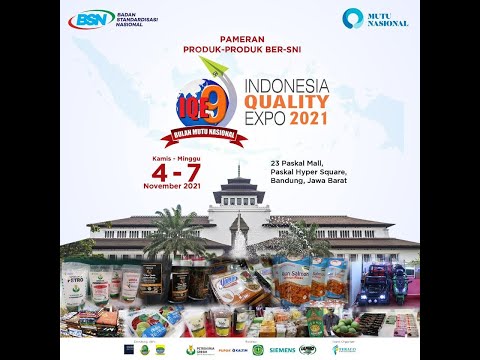 https://www.youtube.com/watch?v=-VGTrjLdFHIPembukaan Indonesia Quality Expo 2021