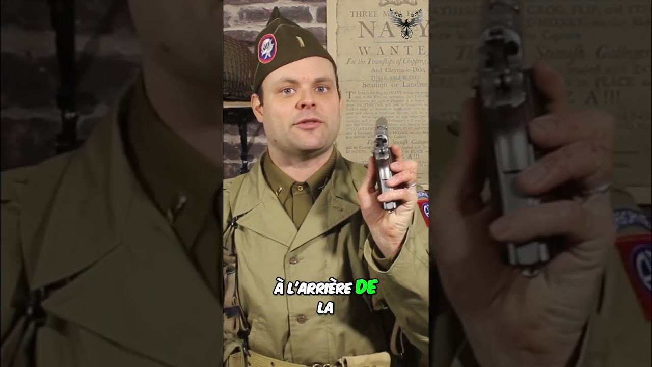 Réalisme et détails des plaquettes de pistolet WW2 #shorts