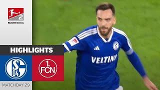 Schalke With Huge Win! | FC Schalke 04 — Nürnberg 2-0 | Highlights | Matchday 29 — Bundesliga 2