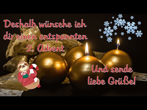 Liebe Grüße zum 2. Advent 🌟🎄