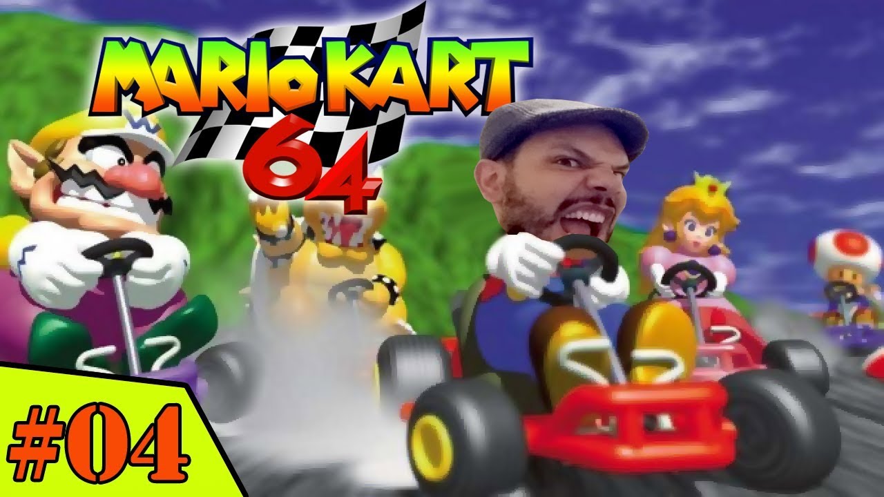 MARIO KART 64 - Flower Cup Parte 01 - Gameplay do Boy