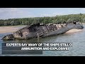 World War II warships exposed as drought hits Danube River  - 00:59 min - News - Video