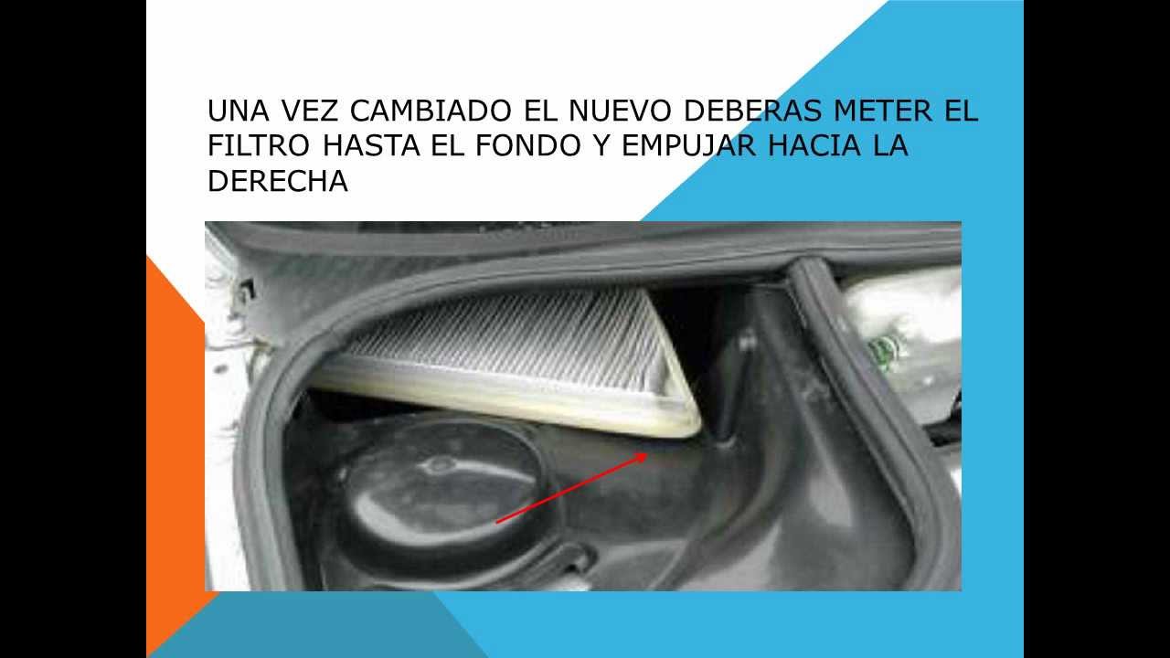 Como cambiar filtro habitaculo filtro anti polen en un ... Como cambiar filtro habitaculo filtro anti polen en un ...