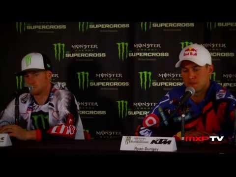 Millsaps, Villopoto, Dungey - Las Vegas Press Conference - Monster Energy Supercross (MXPTV) 