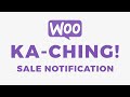 WooCommerce Sale Sound (App Notification)