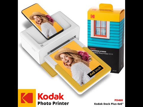 Best Mobile Phone Photo Printer | Dock Plus PD460 Bundle | Kodak Photo Printer