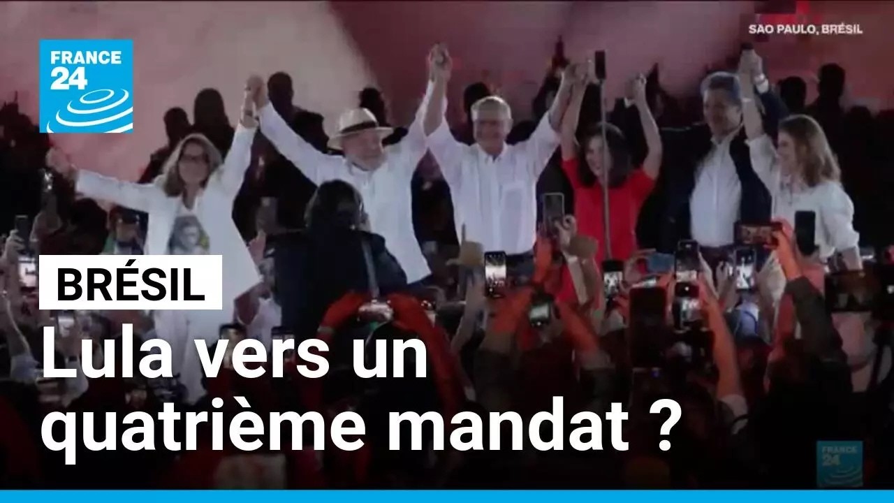 Brésil : Lula lance sa dernière campagne présidentielle • FRANCE 24