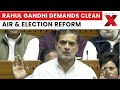 Rahul Gandhi Raises Delhi Pollution, Election Reforms in Winter Session | NewsX