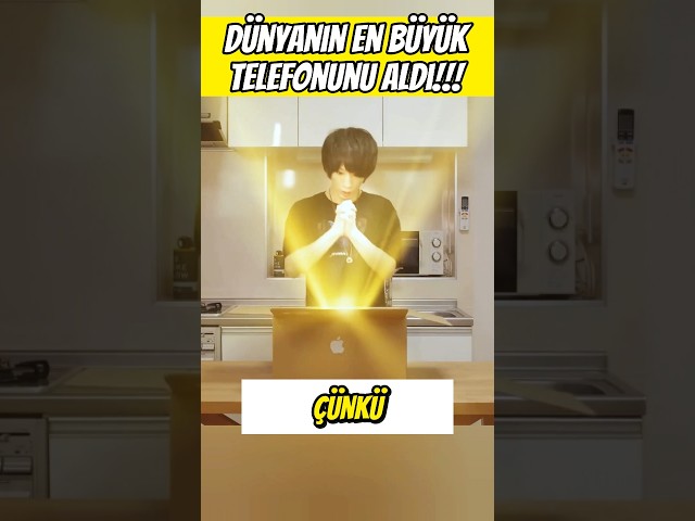 DÜNYANIN EN BÜYÜK TELEFONUNU ALDI! 📱📞🧑🏻