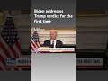 Biden: Trump was given every opportunity to defend himself #shorts  - 00:34 min - News - Video