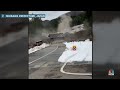 Video shows dramatic landslide during deadly Japanese earthquake  - 01:11 min - News - Video