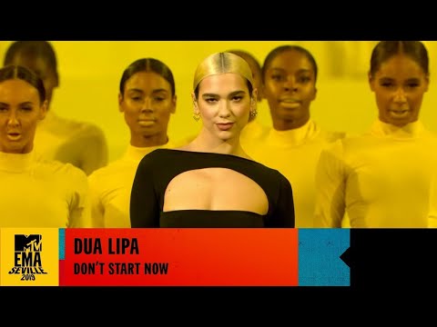 Dua Lipa - Don't Start Now (Live at the MTV EMAs 2019)