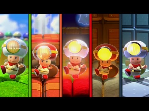 Upload mp3 to YouTube and audio cutter for Super Mario 3D World - All Captain Toad Stages download from Youtube