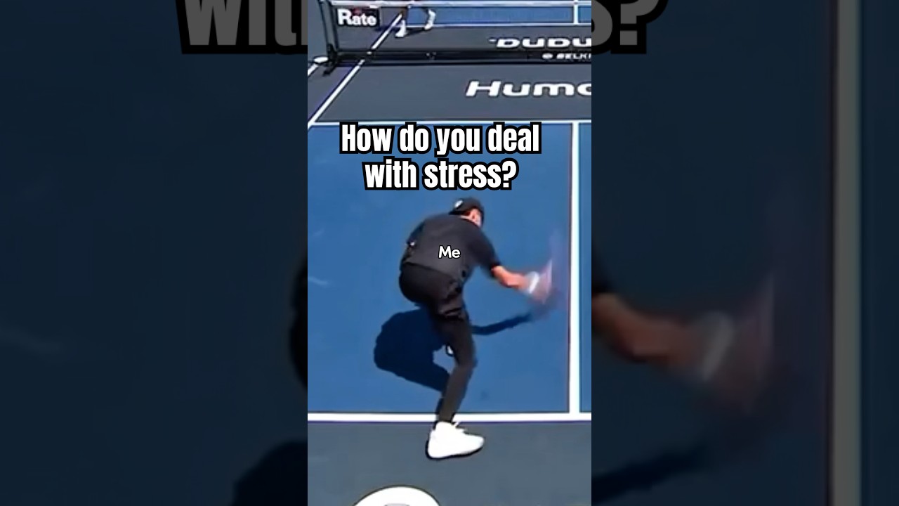 I swear it helps 😅 #pickleball #ppatour
