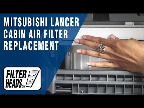 MITSUBISHI Lancer (8) - Cabin Air Filter Replacement