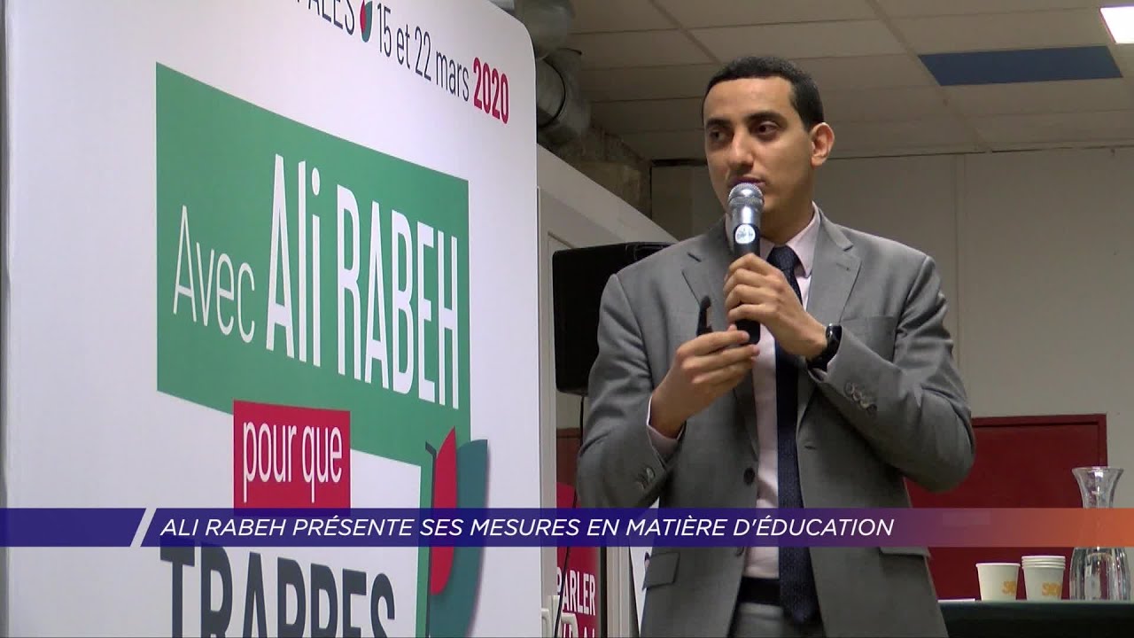 Yvelines | Ali Rabeh présente ses mesures en matière d’éducation