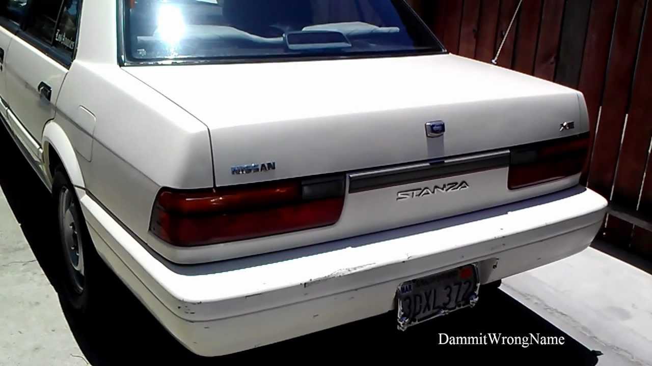 1992 Nissan stanza xe mpg #1
