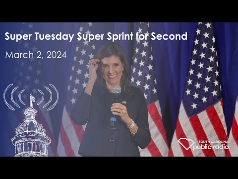 screenshot of youtube video titled Super Tuesday Super Sprint for Second | South Carolina Lede
