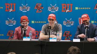 2025 Beanpot Finals Postgame Press Conference