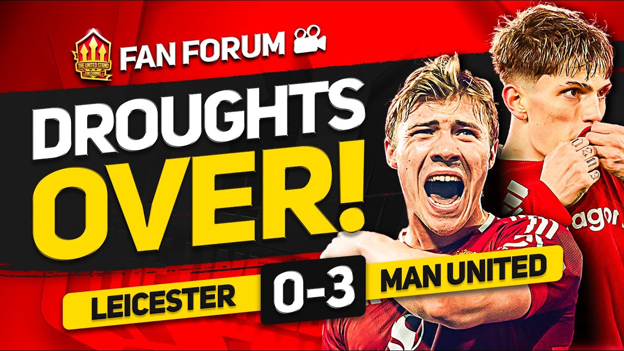 Pray For HEAVEN! Leicester 0-3 Man United | LIVE Fan's Forum