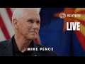 LIVE: Mike Pence speaks at Washington, D.C. conservative think tank