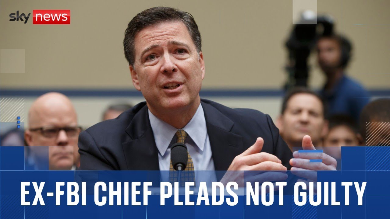 BREAKING: Ex-FBI director James Comey pleads not guilty to charges