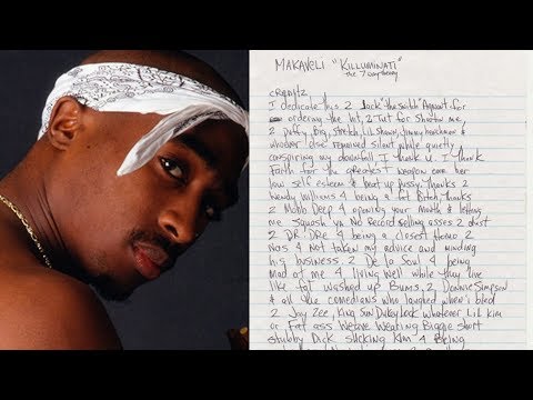 2 Pac Dissed Jay-Z, Diddy, Dr. Dre, Biggie & More In Unreleased Album Liner Notes