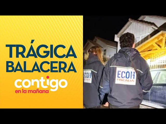 AL MENOS 25 DISPAROS: Murió niña de 13 años y su padre tras balacera en Maipú - Contigo en la Mañana