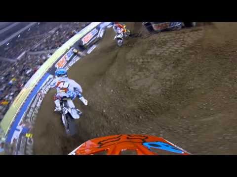 GoPro HD: Broc Tickle Main Event 2013 Monster Energy Supercross from Salt Lake 
