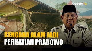 Banyak Bencana Alam, Prabowo Ingin Ada Pendidikan Khusus Jaga Lingkungan