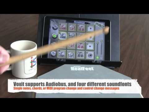 Voxkit -- A Sound-Triggered MIDI Controller for iOS