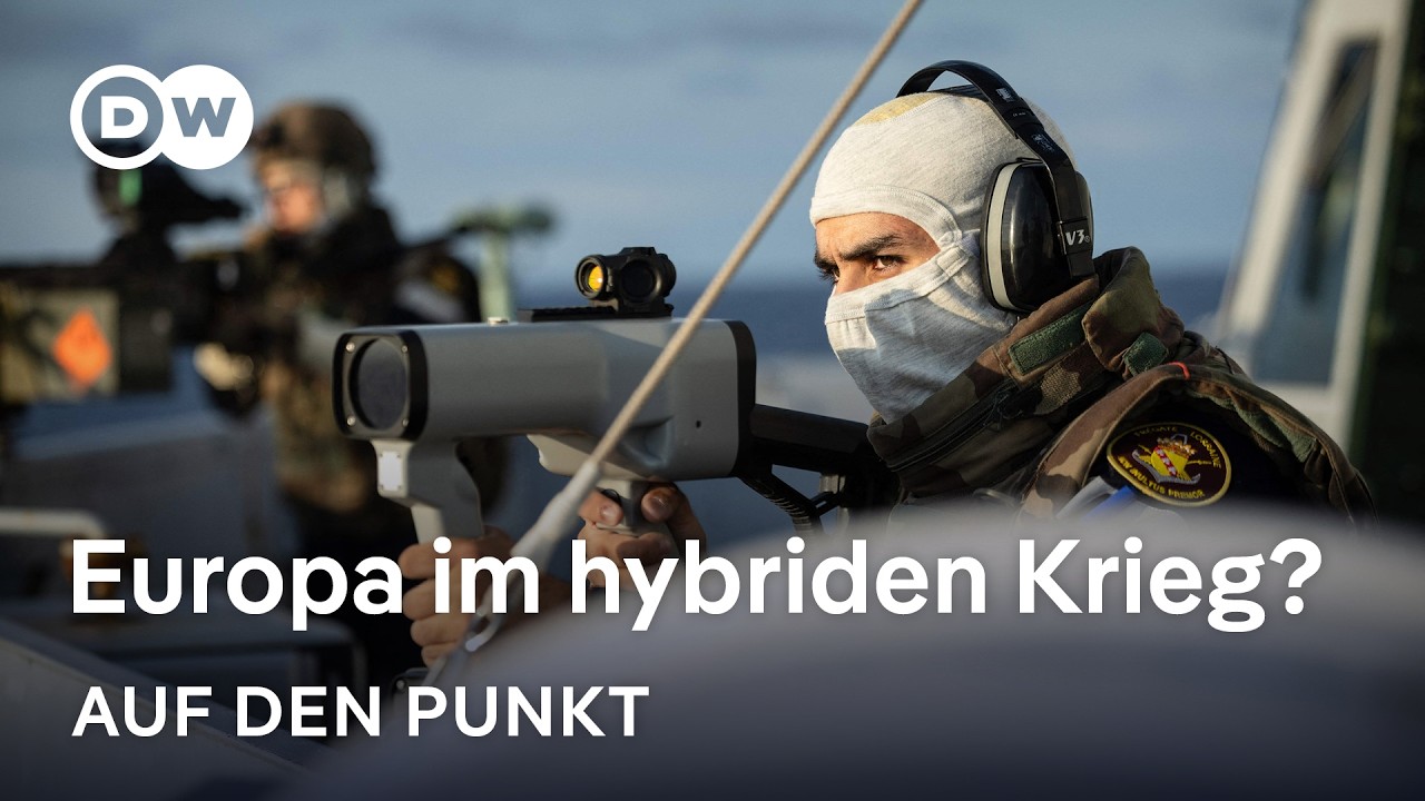 Drohnen, Cyberangriffe und Sabotage: Ein hybrider Krieg gegen Europa? | Auf den Punkt