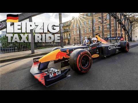 Putting the Hype in Leipzig - David Coulthard gives RB Leipzig\'s Emil Forsberg an F1 Taxi ride