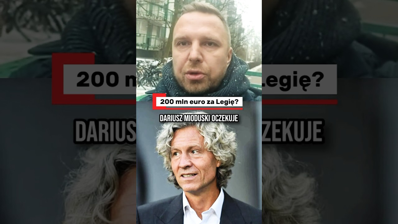 Legia: cena? 200 mln euro #shorts