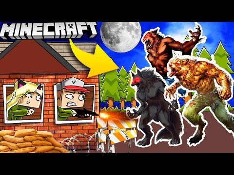 BAZA VS MUTANT SZKIELET - MINECRAFT TSUNAMI CHALLENGE 