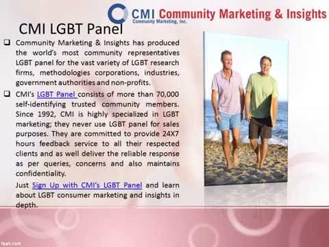 CMI LGBT Research, Training, Panel & Advertising