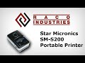 Printing Receipts From An Android Phone With Star Micronics SM-S200 Portable Printer