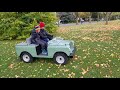 The kids miniature Land Rover series 2
