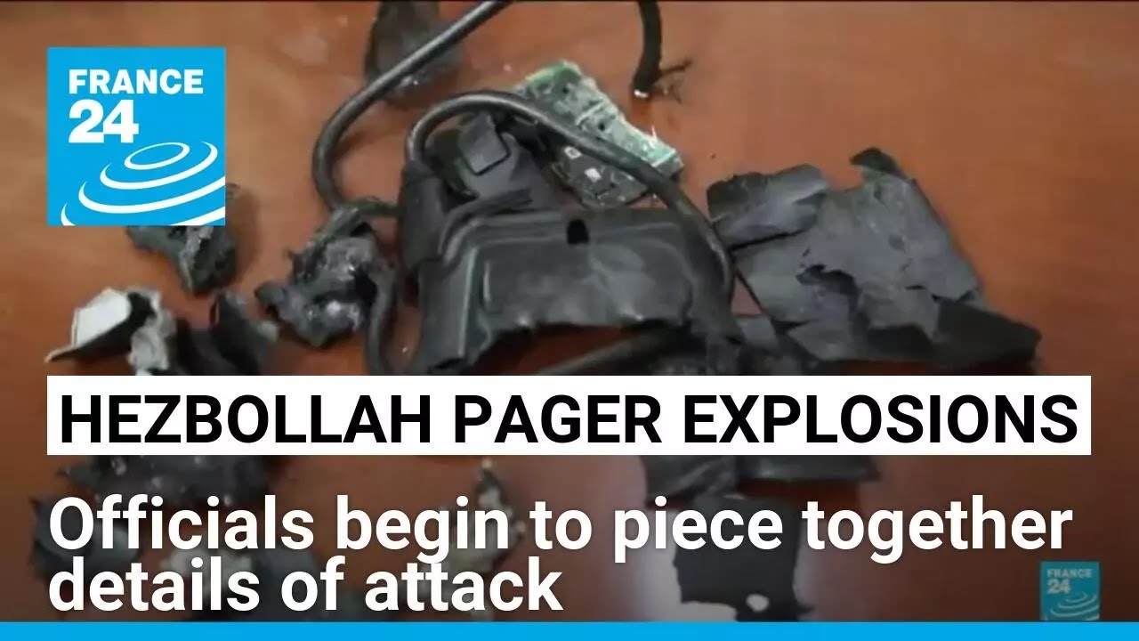 Initial probe shows Lebanon pagers 'booby-trapped with explosives' • FRANCE 24 English