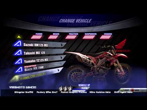 comment avoir une honda dans mx vs atv alive