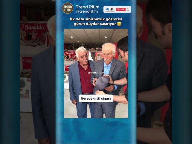 İlk Defa Sihirbazlık Gören Dayılar 🤣😂