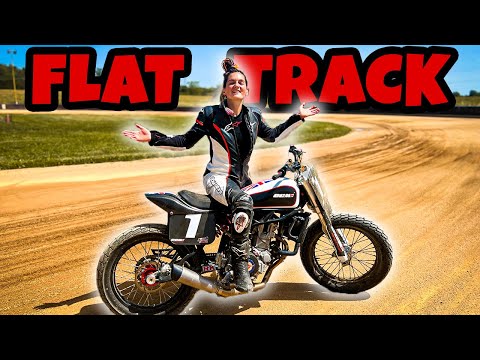 DÉPUCELAGE EN FLAT TRACK !!