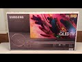 Телевизор Samsung Q7F55 QLED TV 2018 | QE55Q7FNAU | Распаковка, сборка и первое включение