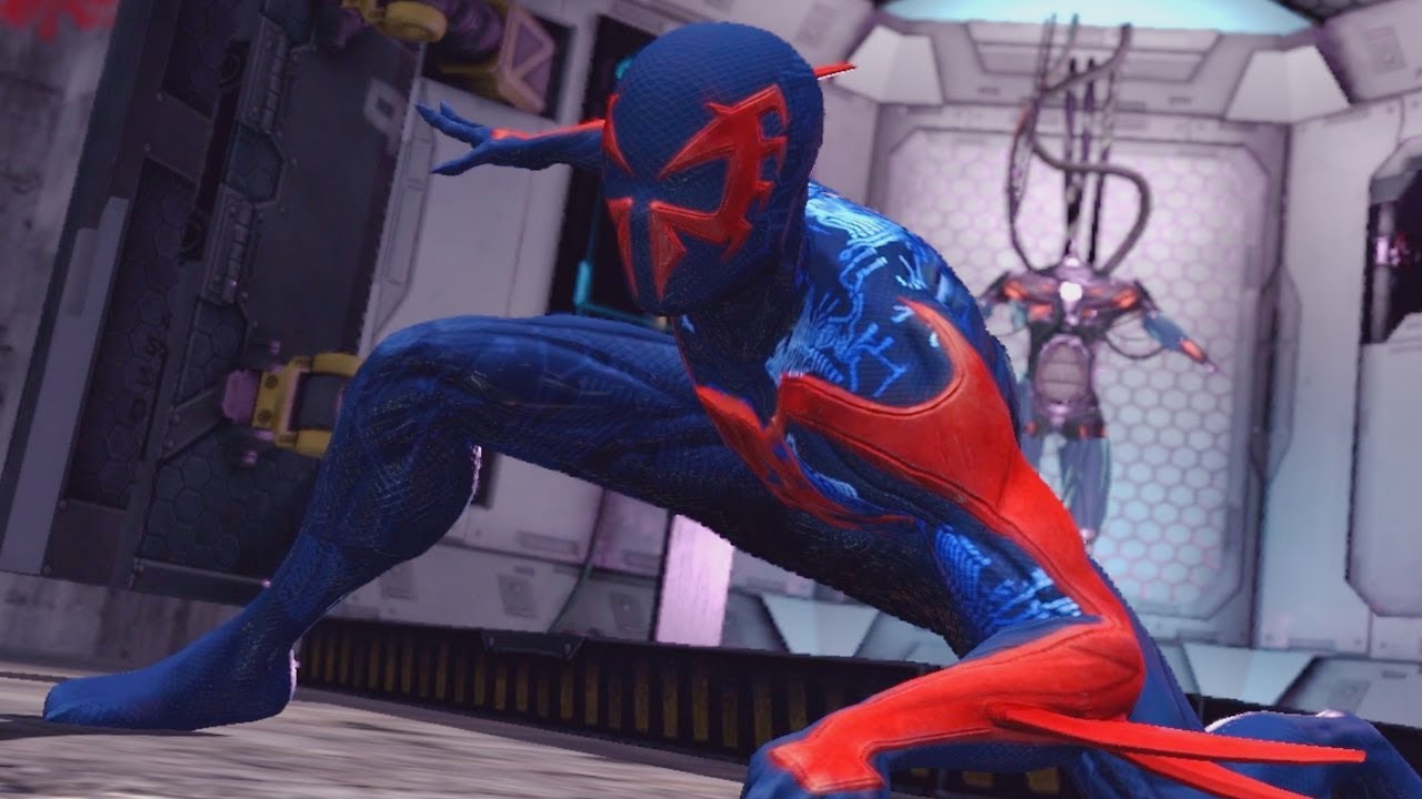 "The Amazing Spider Man 2 All Costumes" Part 1 Spider-Man 2099 Suit