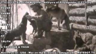 Analysis of Propaganda   2 23 1942   Siegfried Wagener