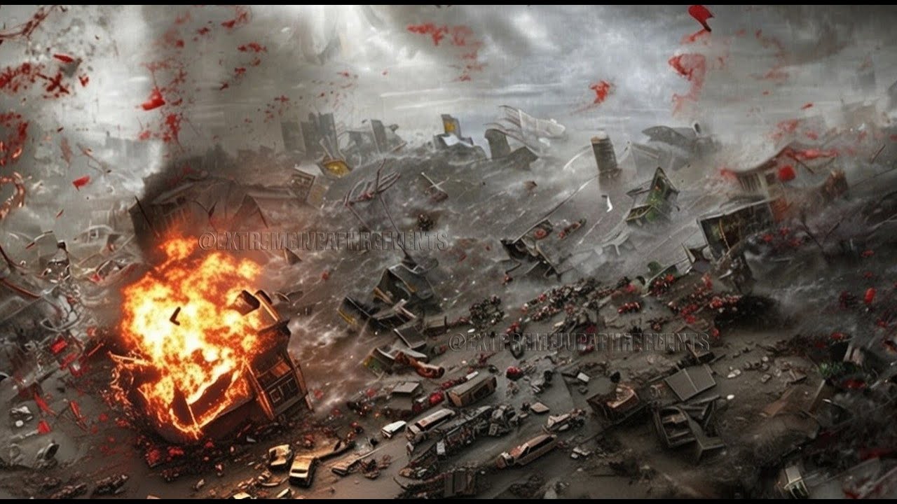 Spain in Horror! Storm Cristina, reaching speeds of 170 km/h, devastated Portugal.