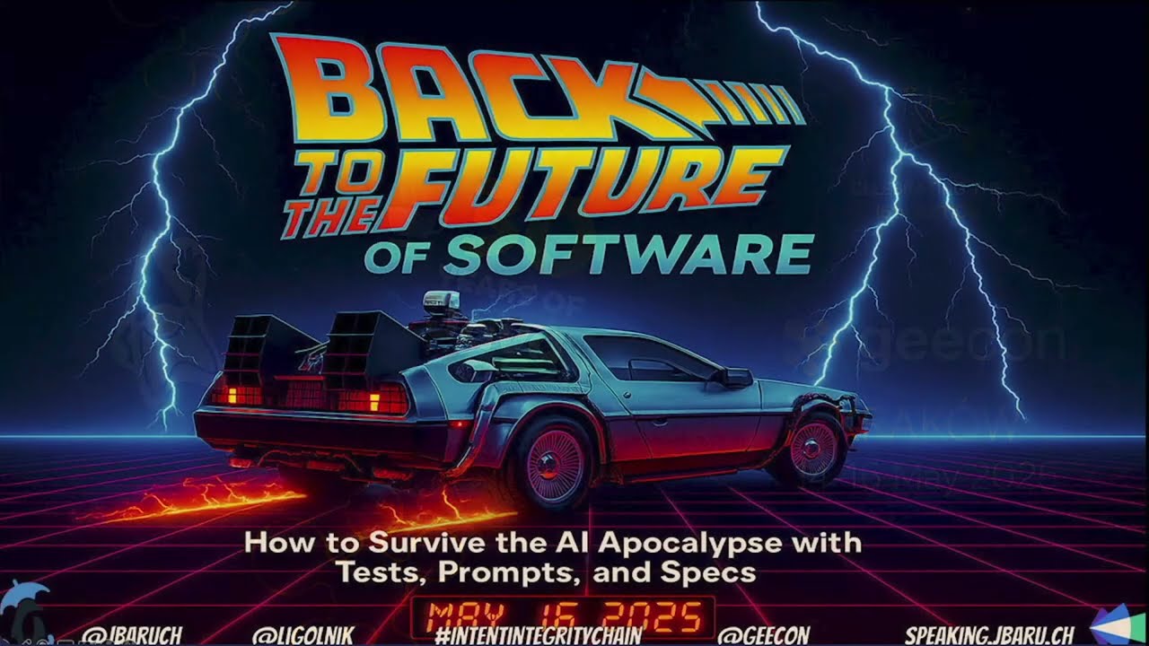 GeeCON 2025: Baruch Sadogursky, Leonid Igolnik - Back to the Future of Software