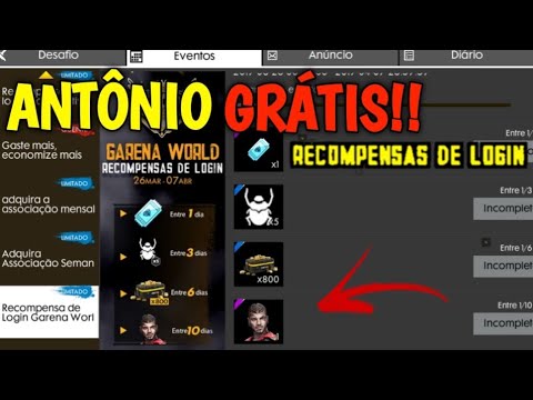 Antonio de Graça no Servidor BR