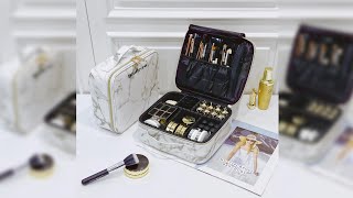 Pratinjau video produk Biutte.co Tas Koper Make Up Travel Cosmetic Big Capacity Waterproof - F119