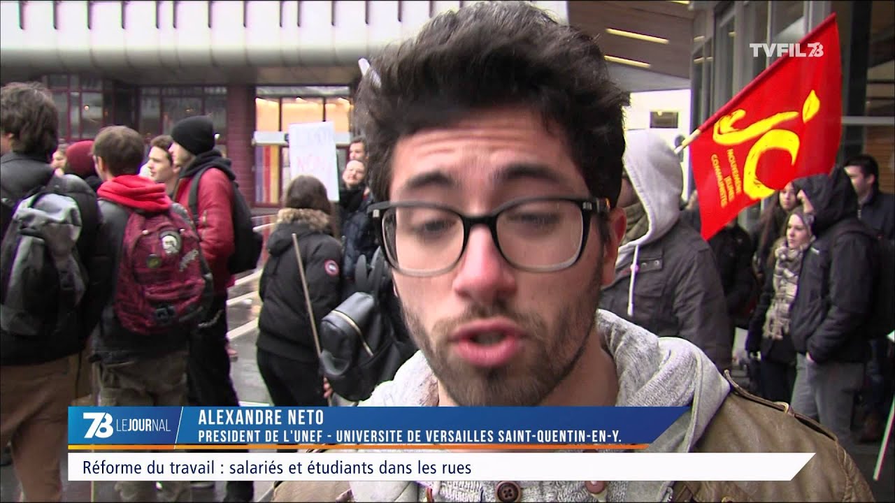 Réforme du travail : les étudiants aussi dans les rues